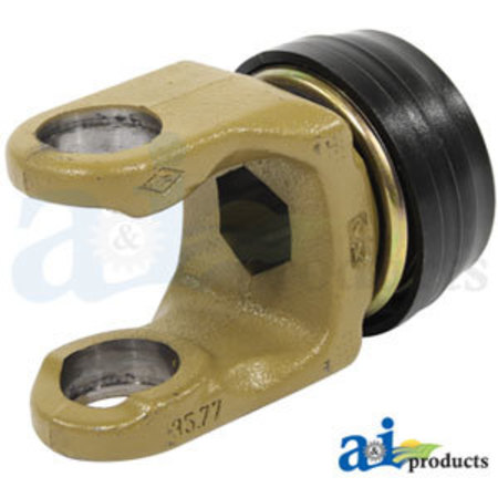 A & I PRODUCTS Implement Yoke, Hex Bore 1 1/8" w/ Slide Collar 3.5" x5" x3.5" A-W136693
